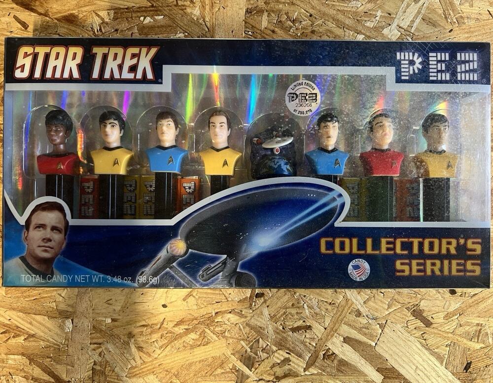 Star Trek PEZ Collector's Series Boxed Gift Set